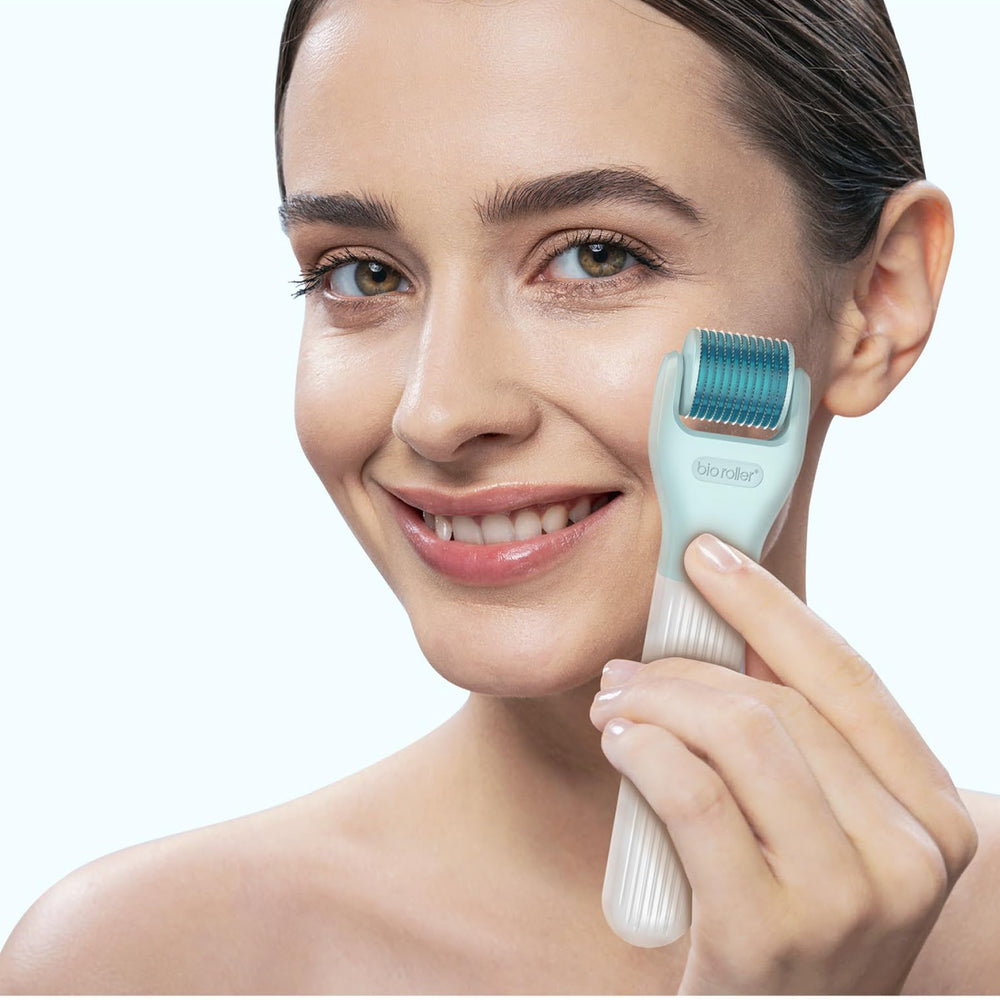 Gdbanlimi Derma Roller 10 en 1, cuidado facial diario para la piel.
