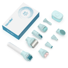 Gdbanlimi Derma Roller 10 en 1, rostro, mejora la textura de la piel.