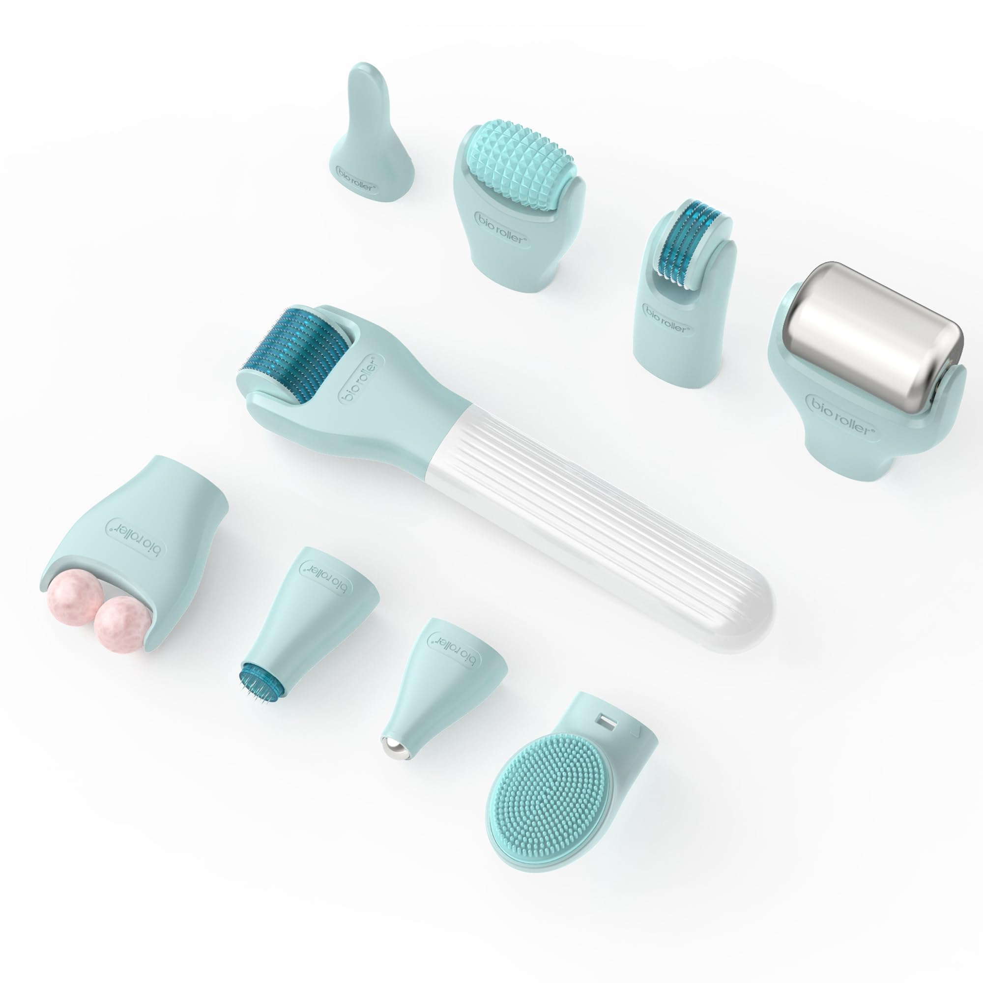 Gdbanlimi Derma Roller 10 en 1, uso doméstico seguro y cómodo.