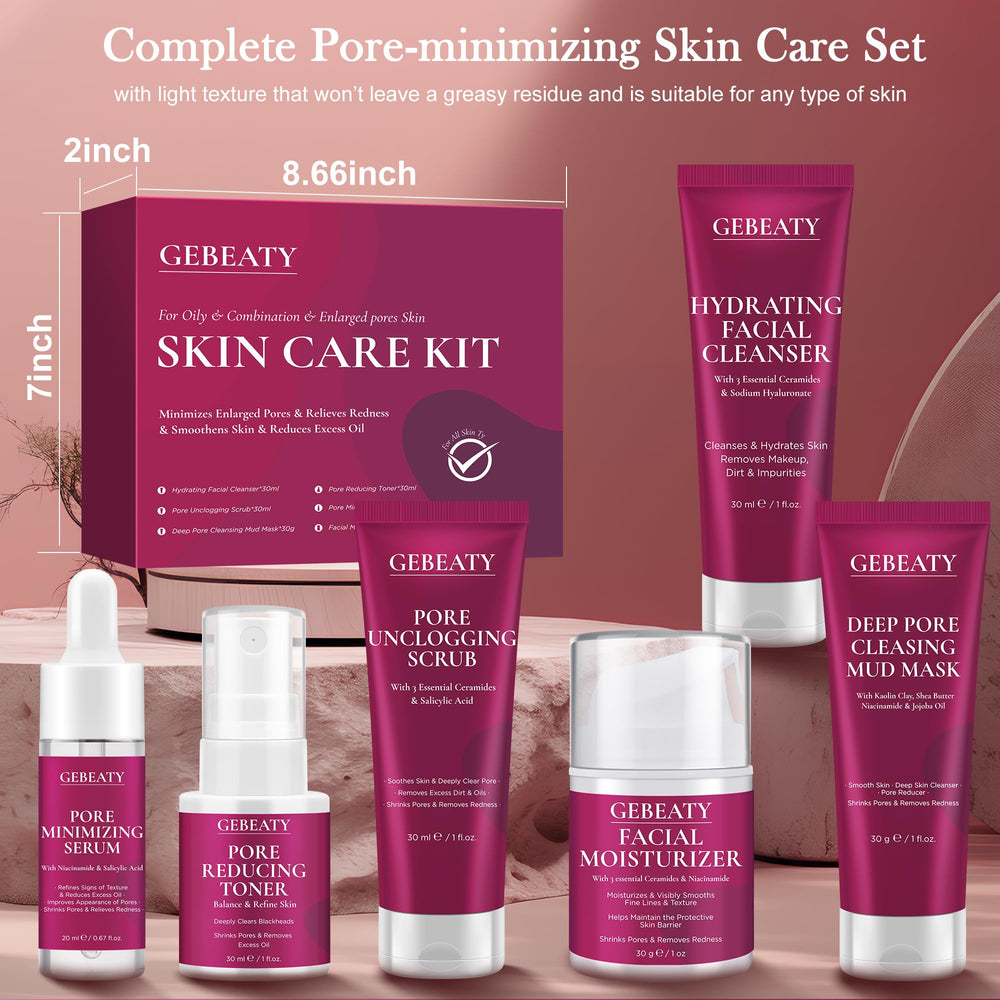GEBEATY set regalo cuidado de la piel para adolescentes y mujeres.