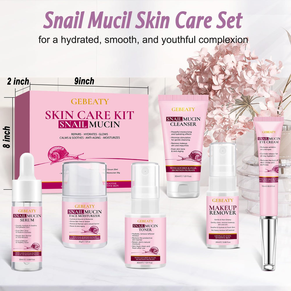 Crema hidratante de mucina de caracol GEBEATY para piel suave
