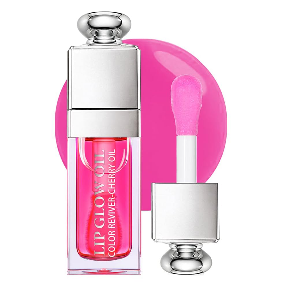 GECOMO aceite de brillo labial hidratante en envase, ofrece hidratación duradera.