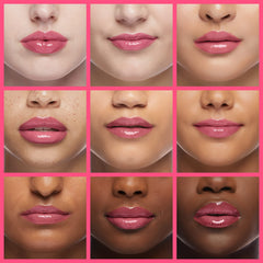 GECOMO Lip Glow Oil color rosa, tono suave que realza labios