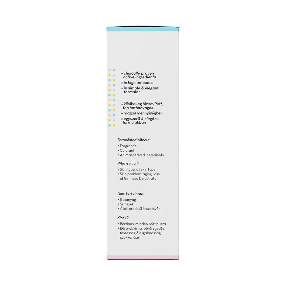 Geek & Gorgeous Power Peptides Serum, absorción rápida para piel lista para maquillaje.