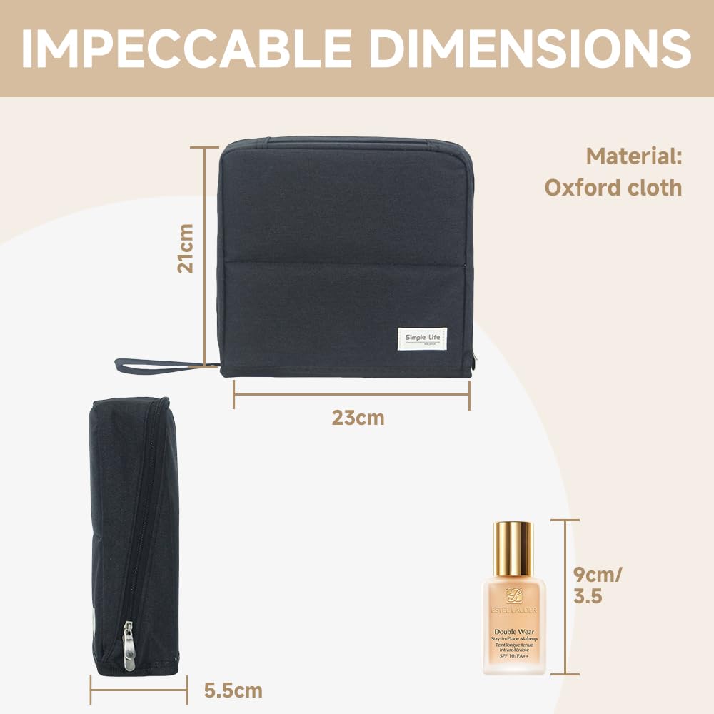 Geelraqaly compartimentos con bolsillo dispensador para fácil acceso
