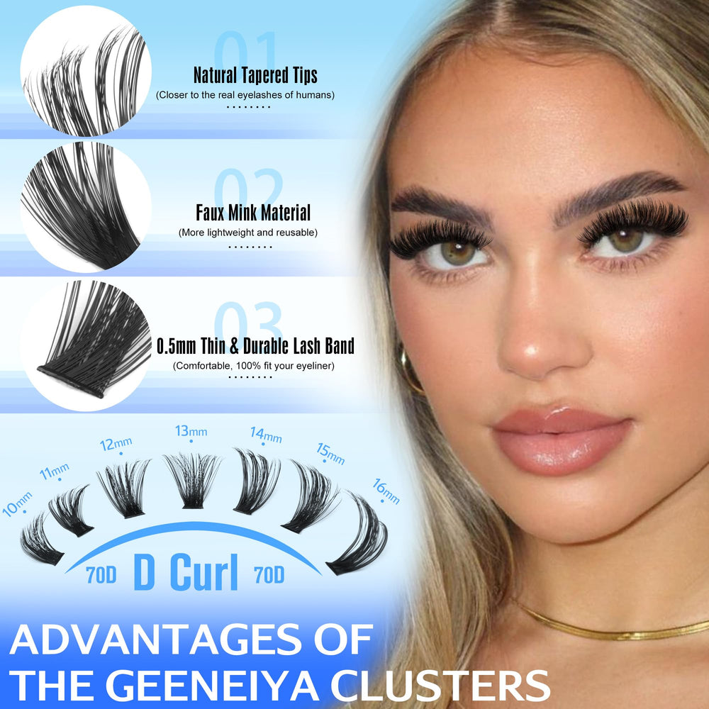 Adhesivo a prueba de agua Geeneiya: fijación duradera para las extensiones.