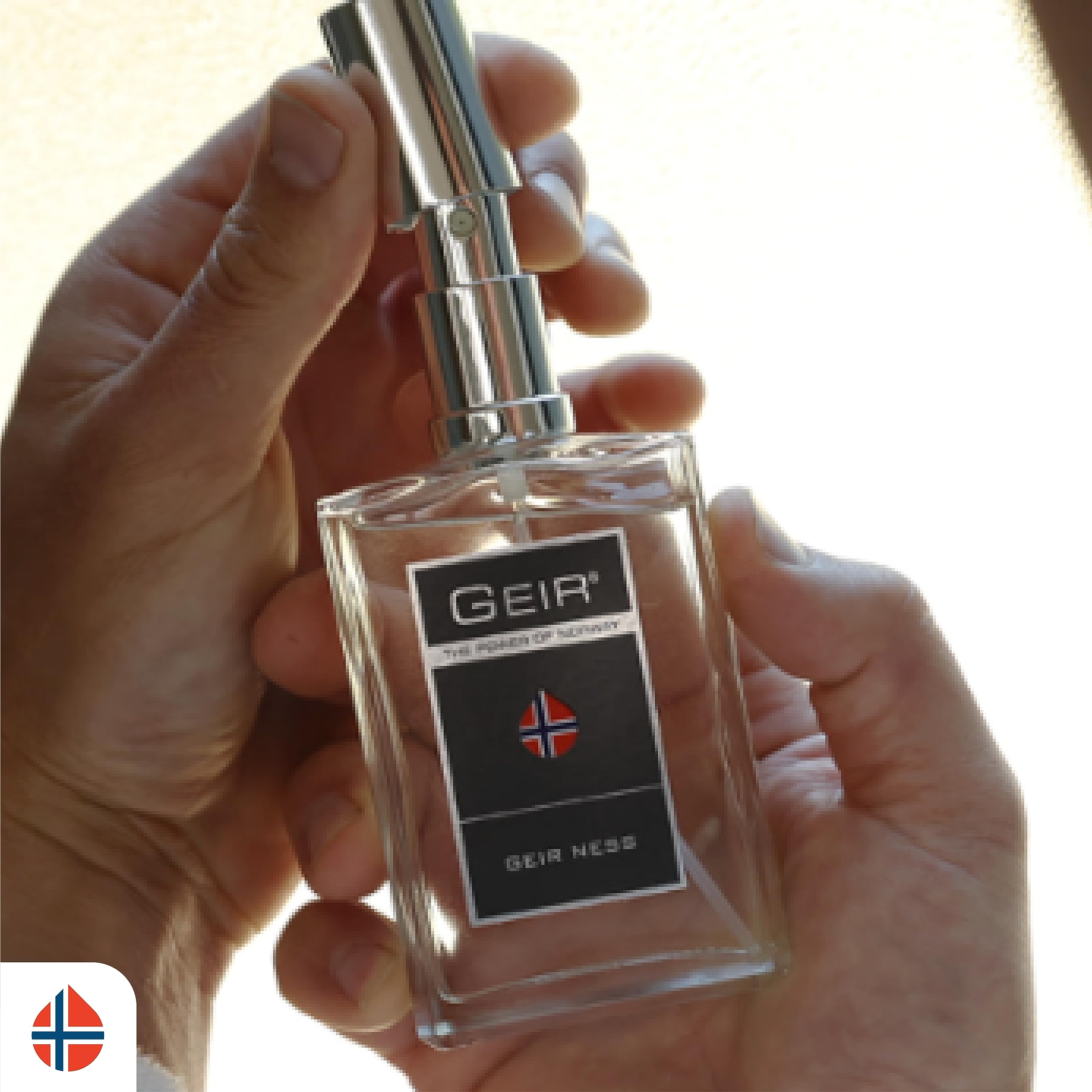 Geir Ness Geir Eau de Parfum para hombres: duración notable en días activos.