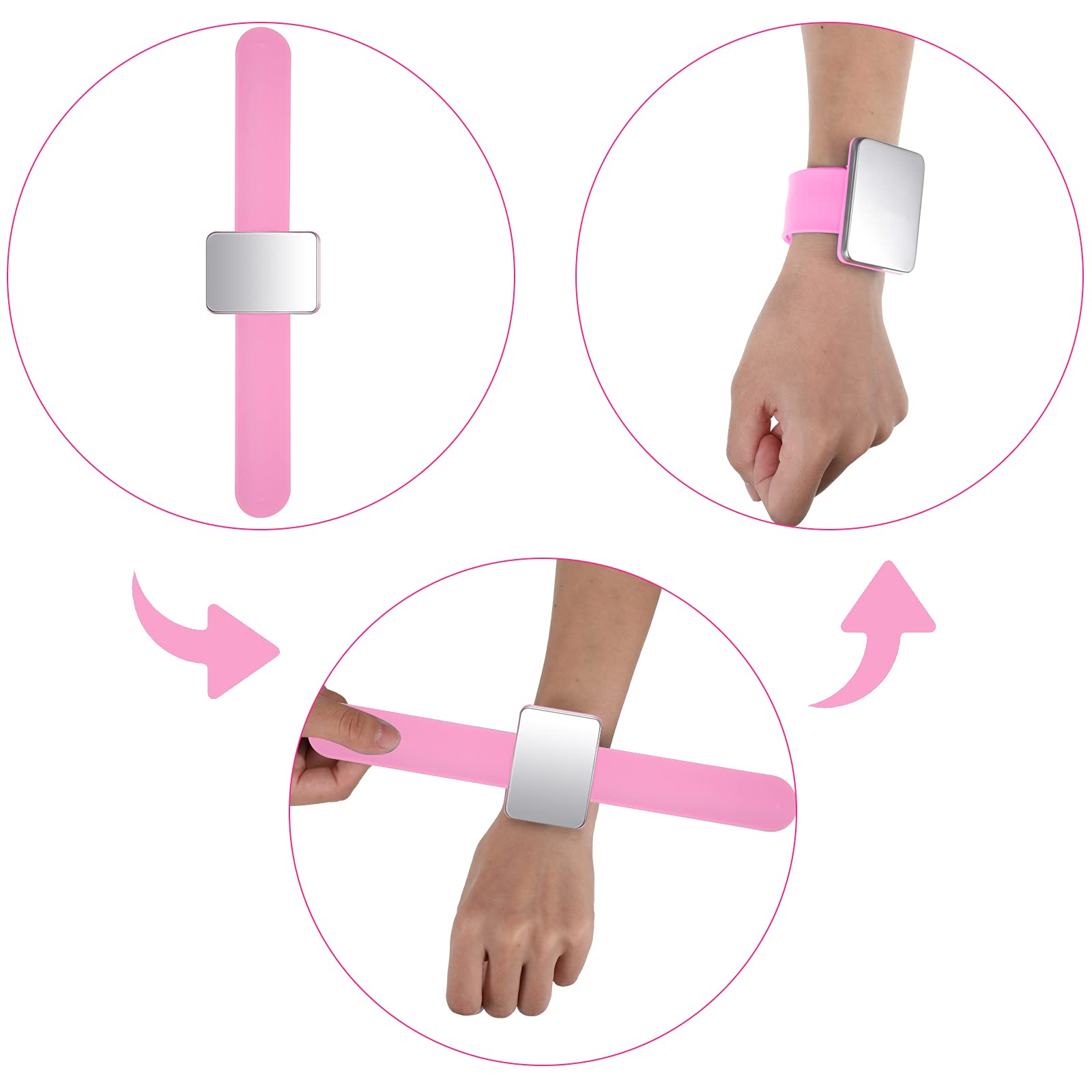 Geiserailie clips plástico, fijación rápida para secciones de cabello.