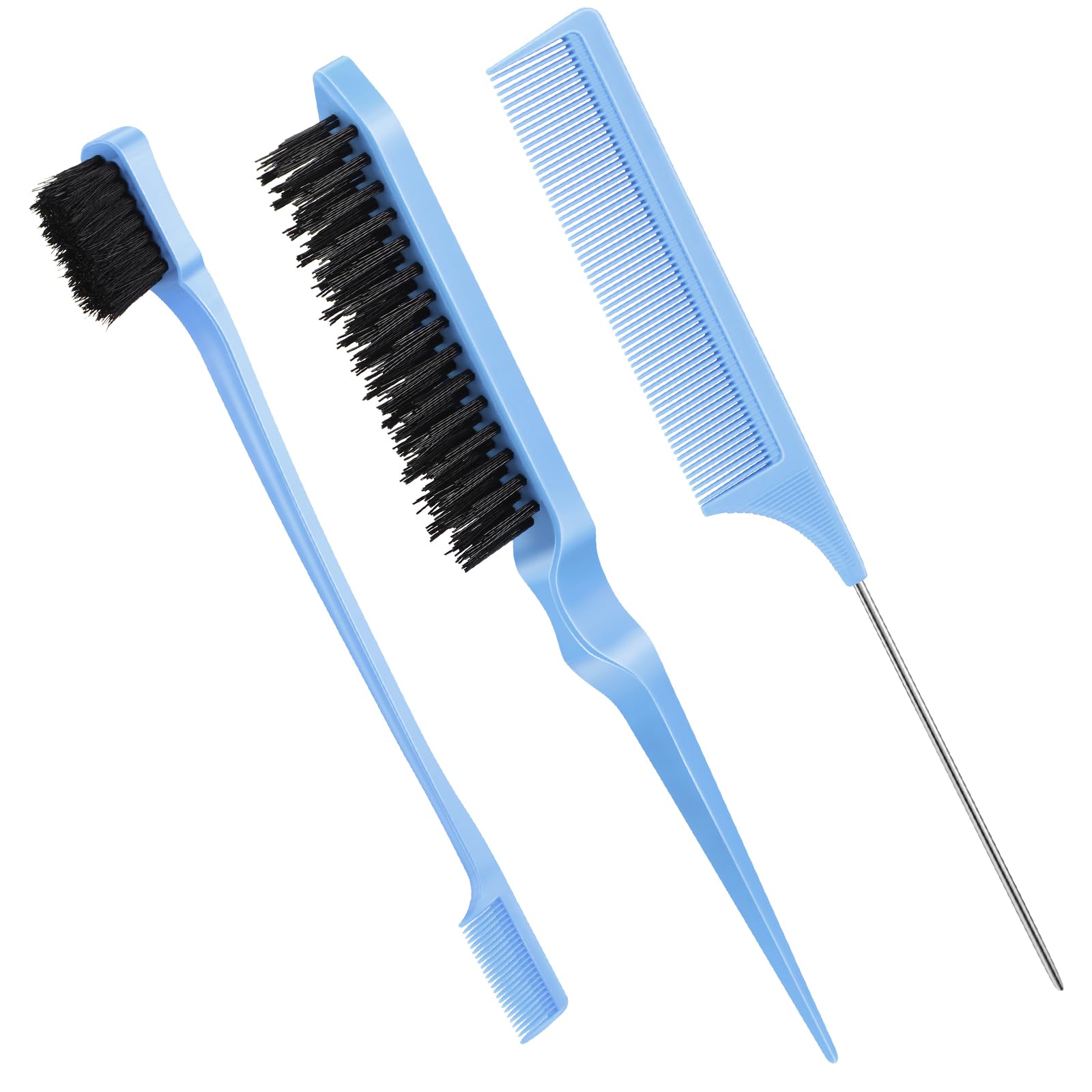 Geiserailie set de 3 cepillos para bordes con precisión