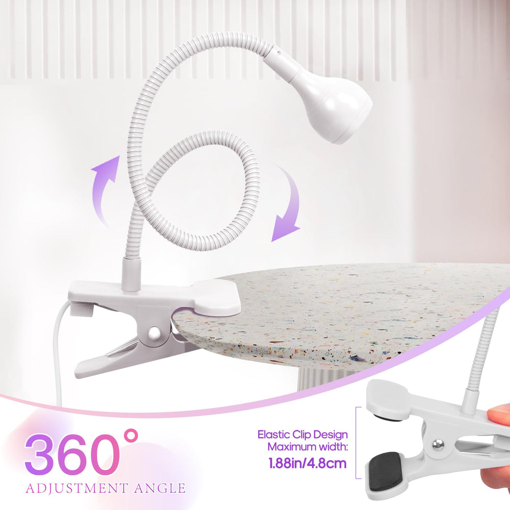 Geisofu iluminación ajustable para mayor comodidad y precisión.
