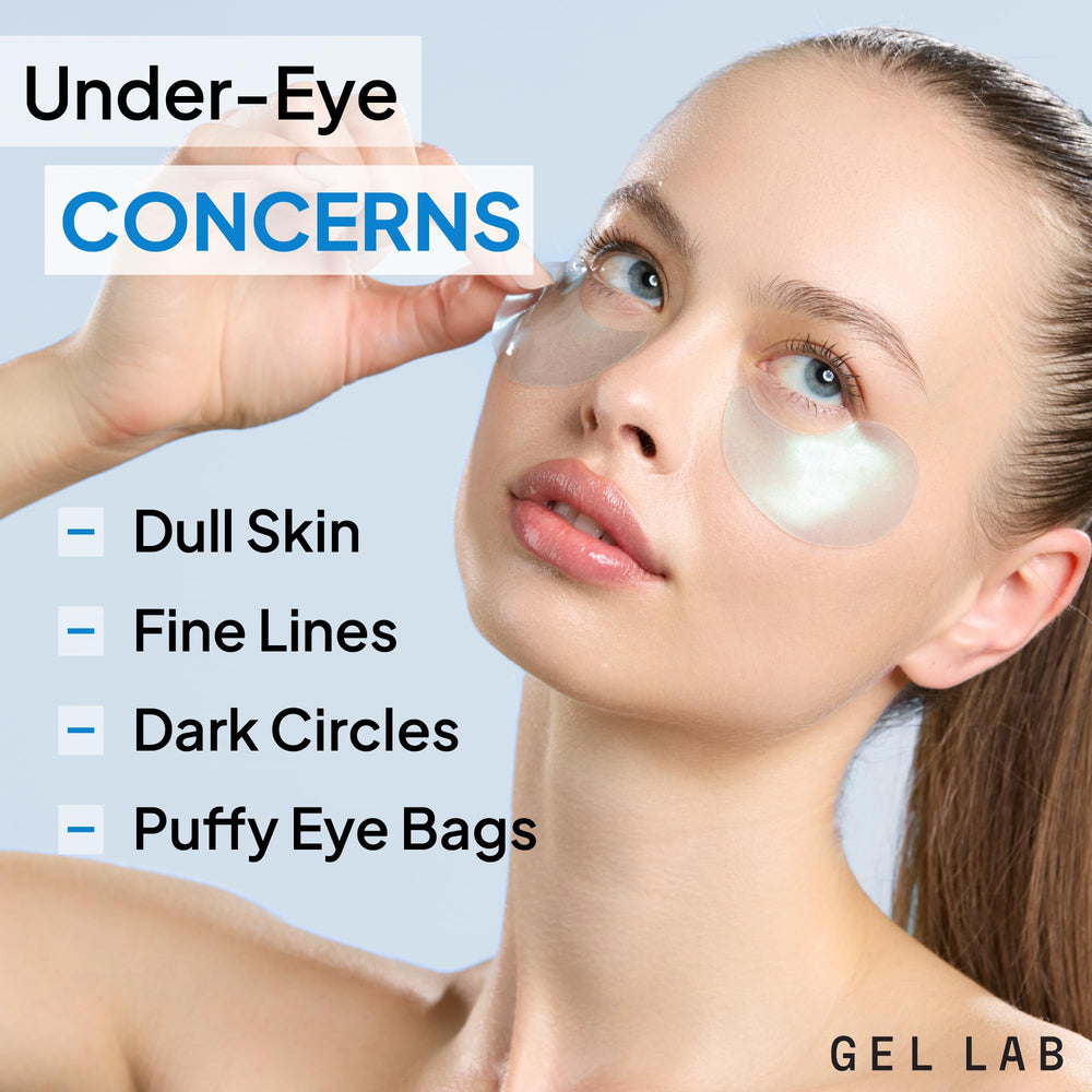 Gel Lab REGLOW parches oculares con cafeína para despertar la mirada