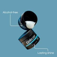 Acabado brillante y natural con Gelactica Max Control sin rigidez.
