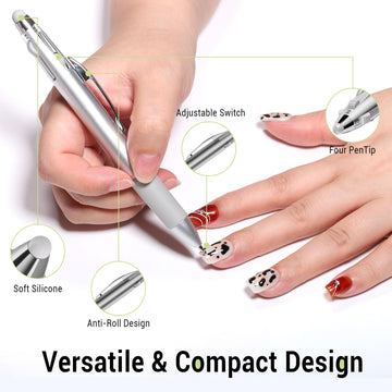 Punta 2.0 mm GELLAKTIK para puntos audaces y decoraciones amplias.