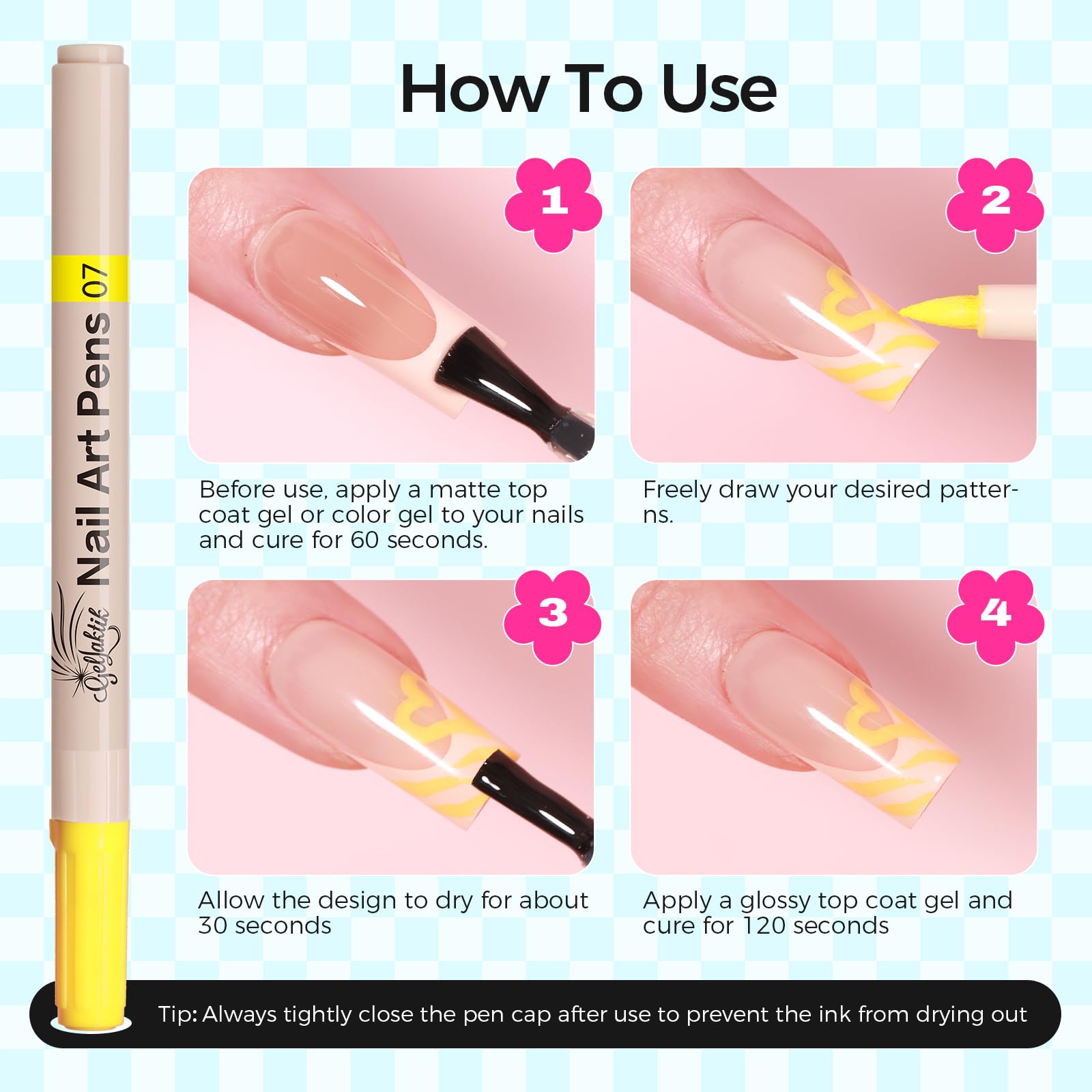 GELLAKTIK regalo arte uñas: kit perfecto para sorprender a una persona especial.