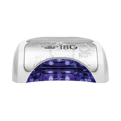 Gelish 18G Classic: lámpara LED para curado rápido de uñas en casa o salón.