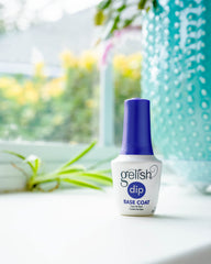 Gelish Dip Basix Kit: Capa superior protege brillo y duración.