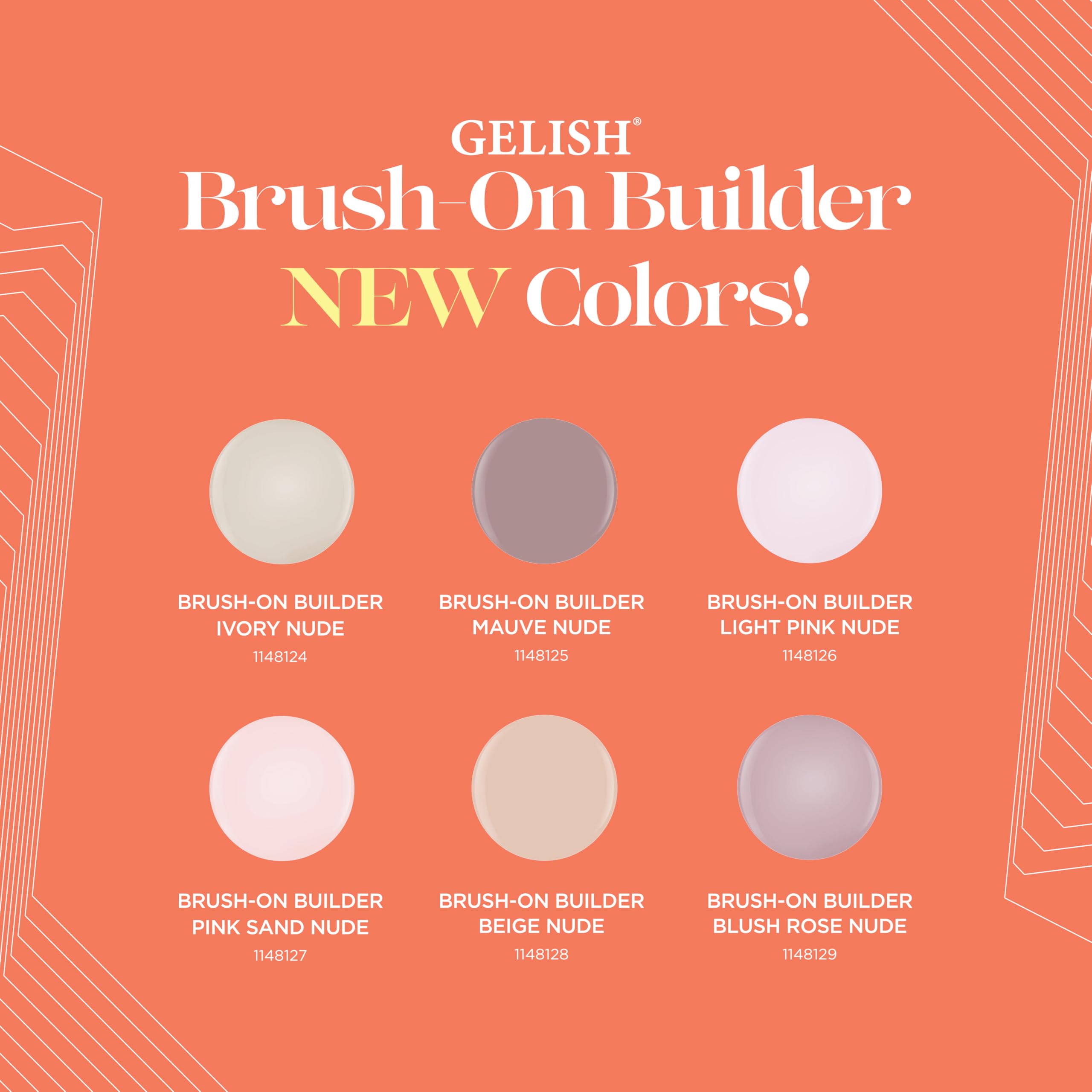 Gelish duración hasta 21 días con acabado ligero