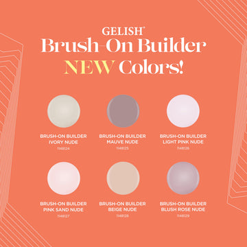 Gelish duración hasta 21 días con acabado ligero