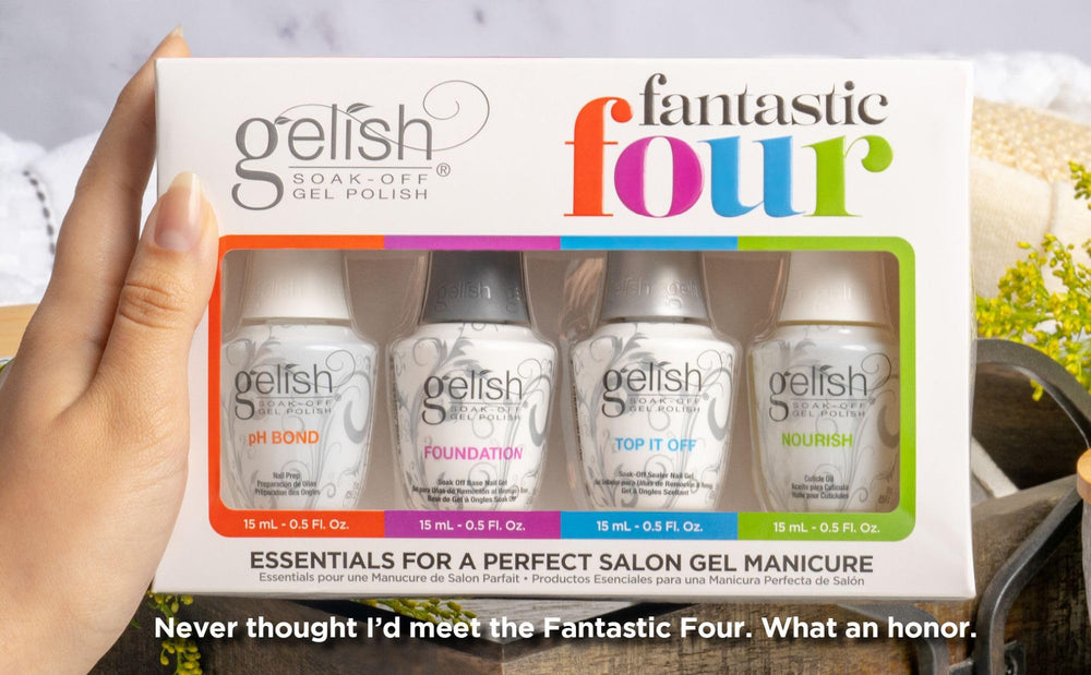 Gelish kit herramientas profesionales ofrece herramientas ergonómicas para una aplicación precisa.