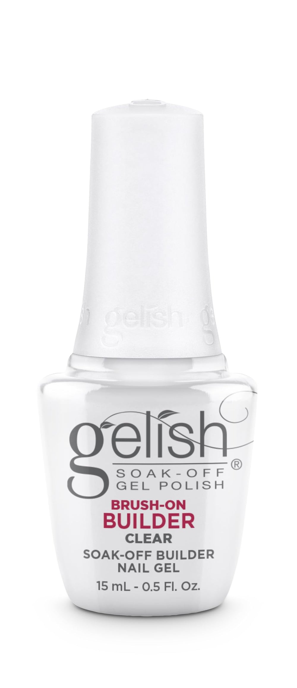Gelish Gel de Construcción con Pincel para Uñas, aplicación suave y nivelada