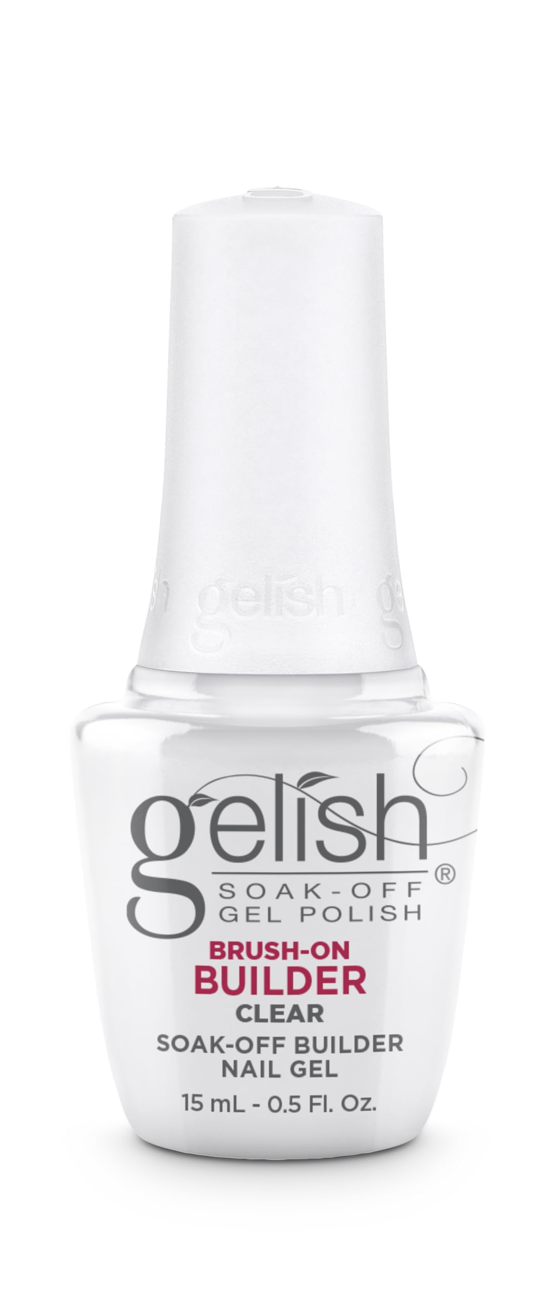Gelish Gel de Construcción con Pincel para Uñas, aplicación suave y nivelada