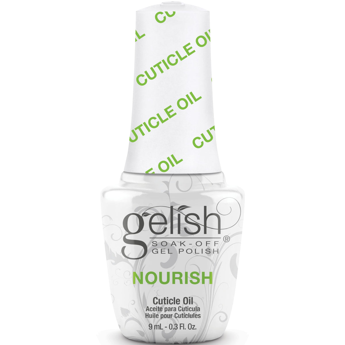 Gelish Mini Aceite Nutritivo para Cutículas, aplicación precisa para uñas.