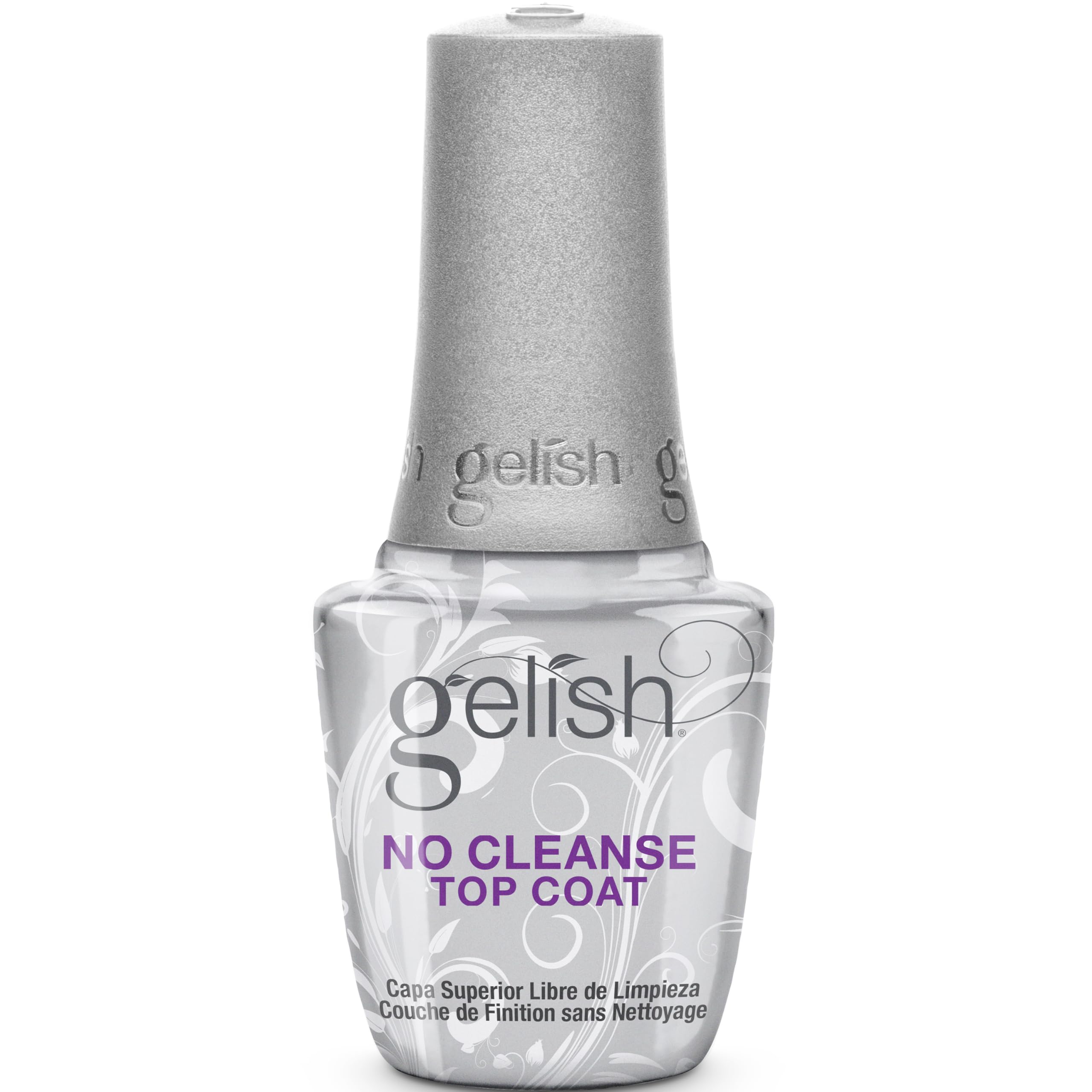 Gelish Sellador Sin Limpieza brillo alto para manicura duradera