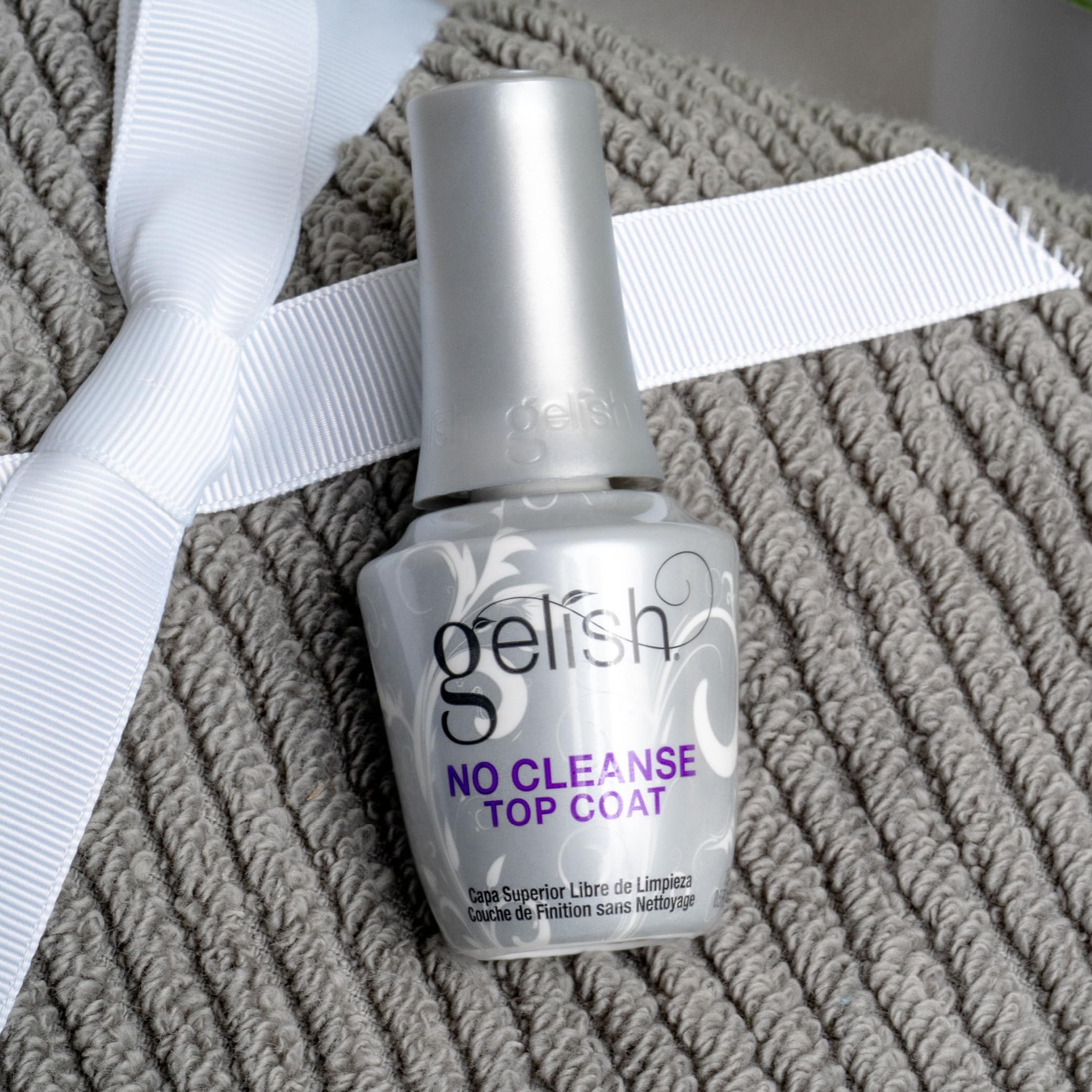 Gelish Sellador Sin Limpieza protege el color de la manicura