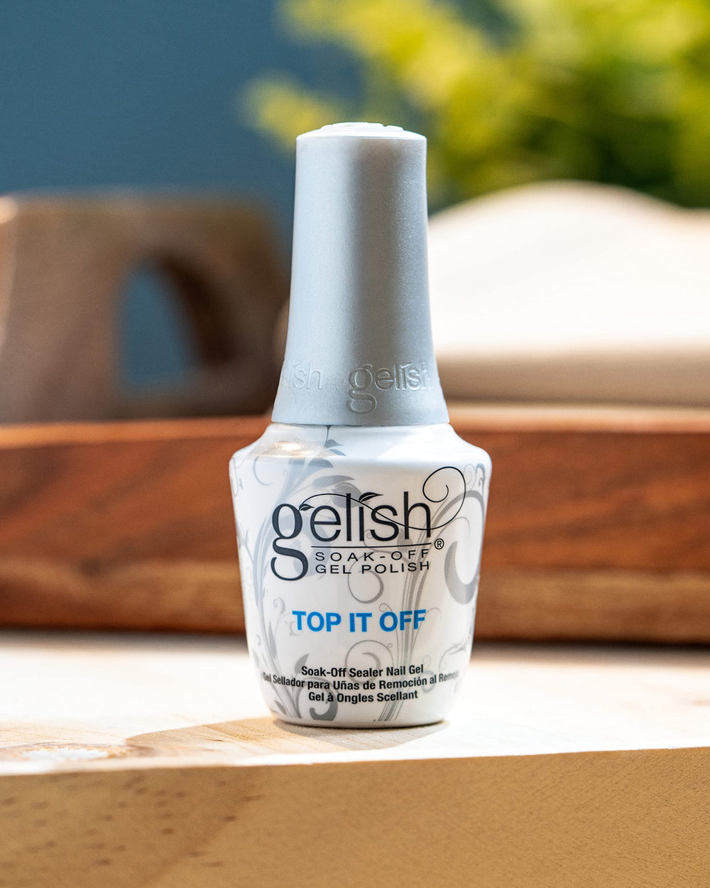 Gelish Top It Off remoción rápida para cambiar de look sin esfuerzo