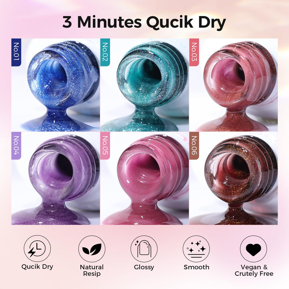 GELLAKTIK polish lasts up to 30 days with chip-resistant wear