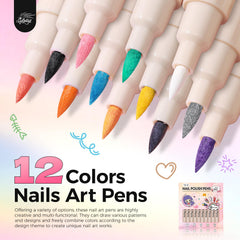 GELLAKTIK punta 0.7 mm para trazos finos y precisos en uñas