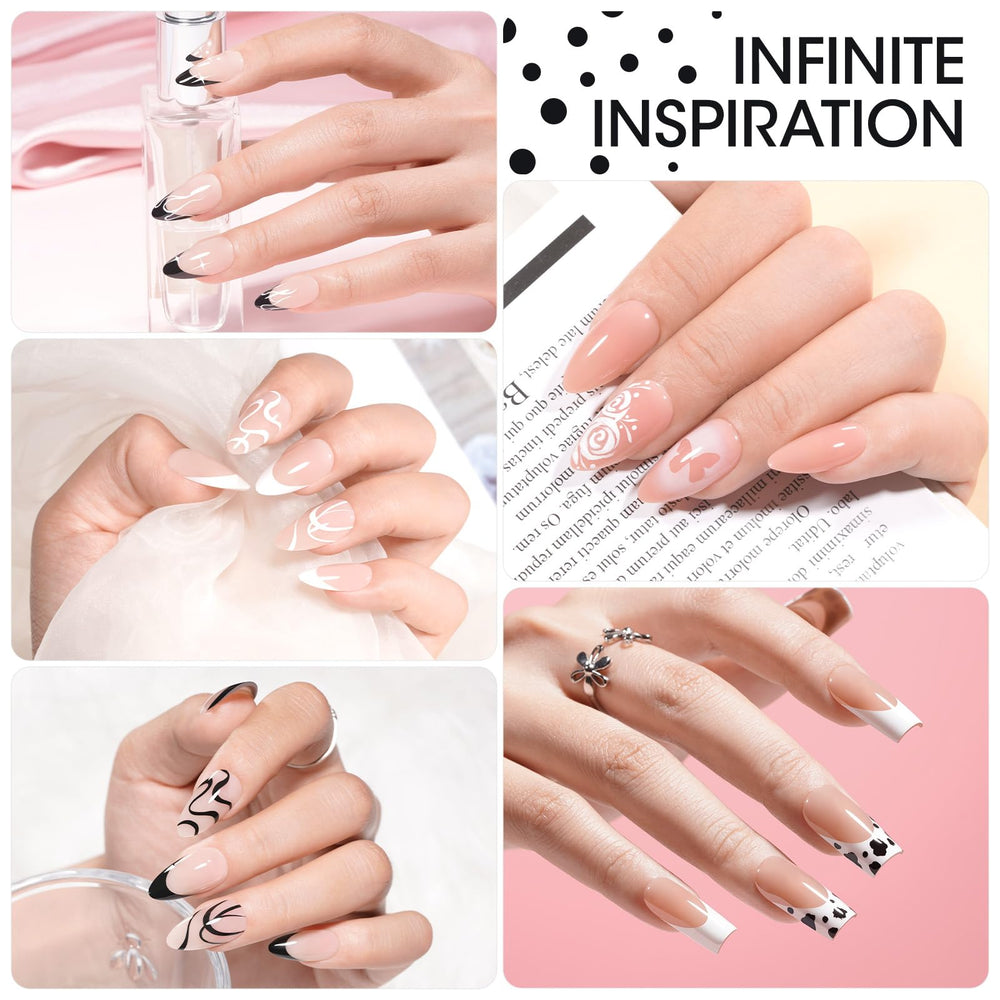 GELLEN 3D nail art gel adds subtle dimension and texture