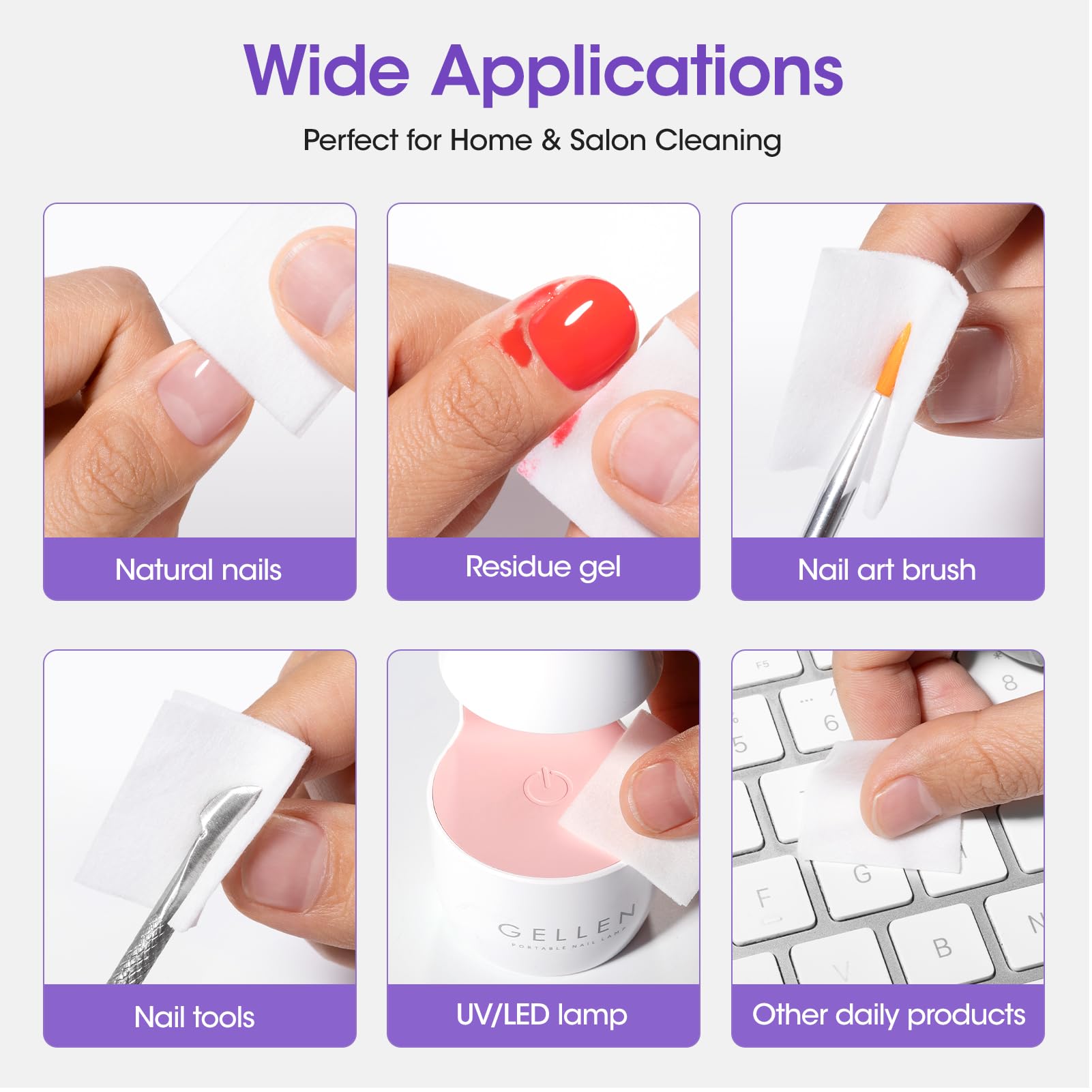 GELLEN acabado brillo espejo para uñas gel, efecto duradero.