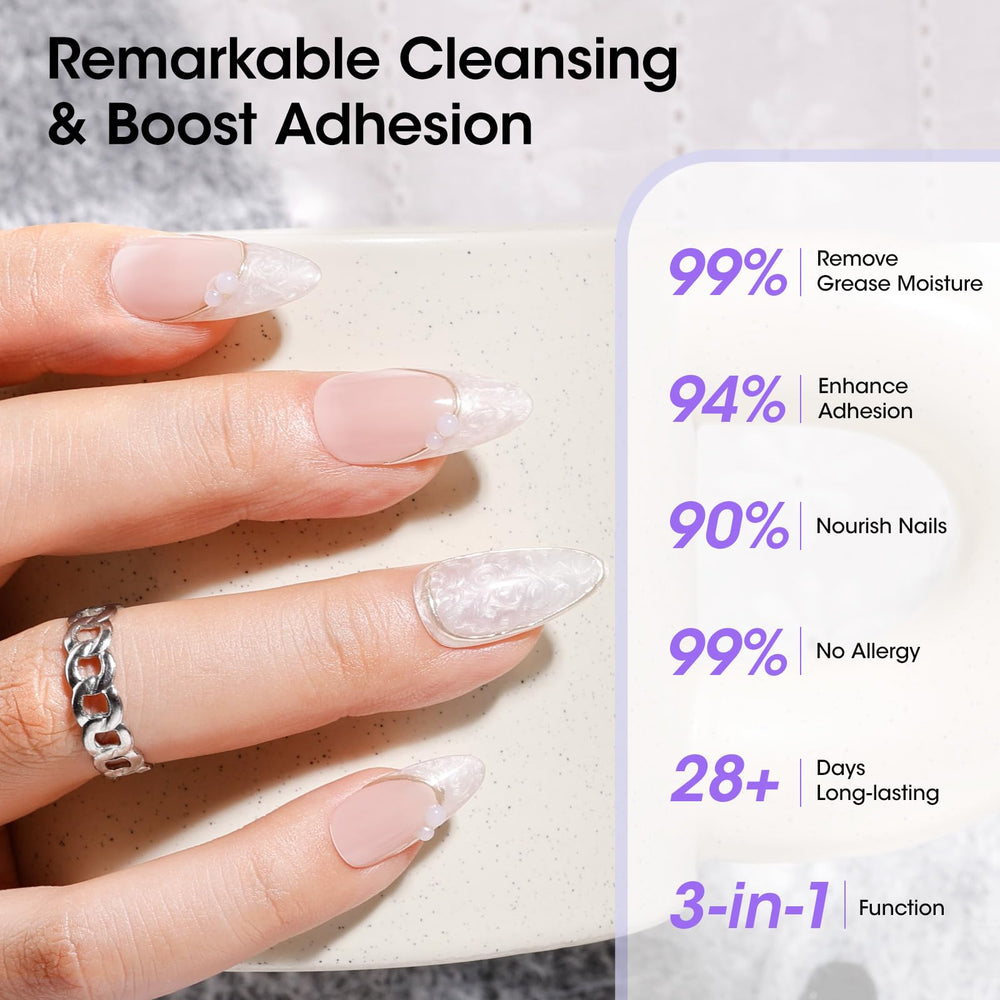 GELLEN Adhesion-base Coat para uñas garantiza adherencia duradera sin irritantes.