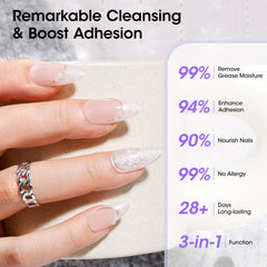 GELLEN Adhesion-base Coat para uñas garantiza adherencia duradera sin irritantes.