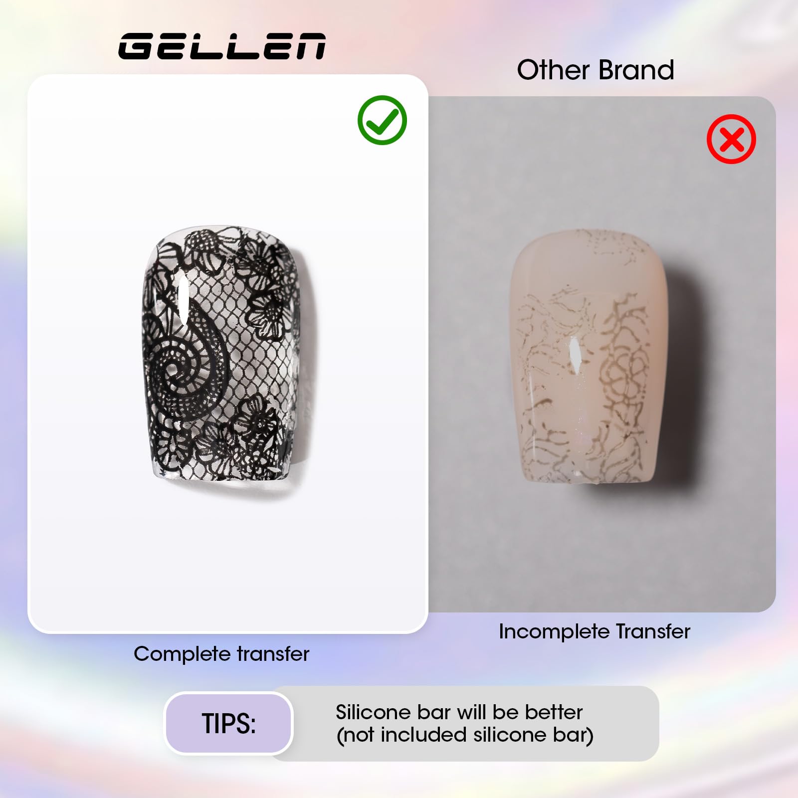 GELLEN curado rápido 30-60 segundos con UV/LED
