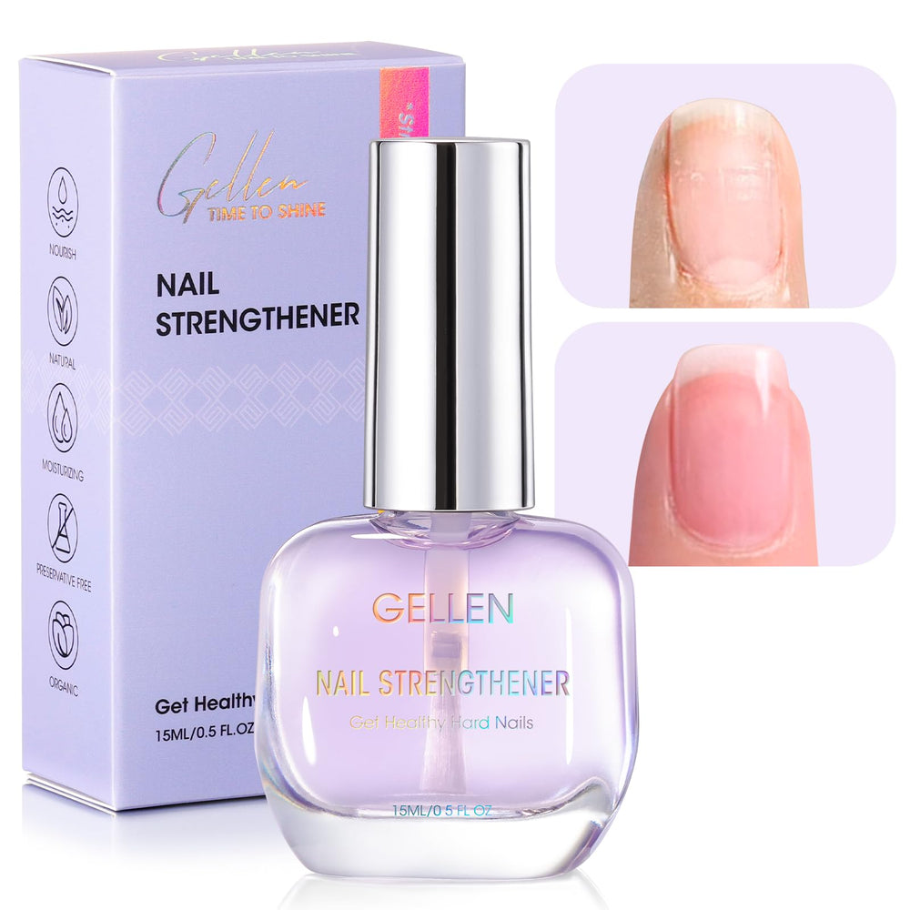 GELLEN endurecedor de uñas: frasco del tratamiento para uñas débiles.