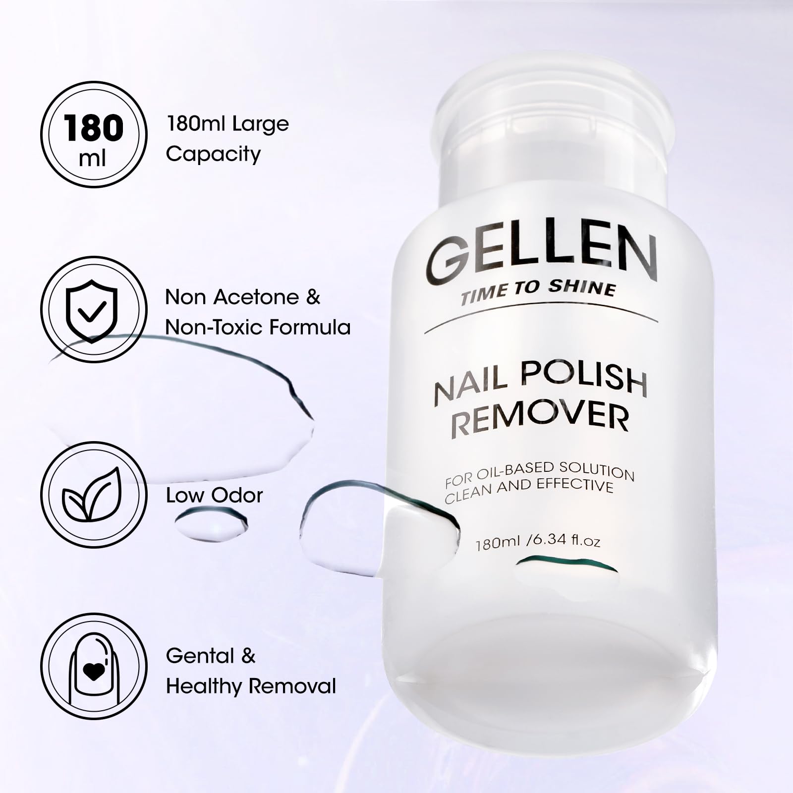 Envase de 180 ml de GELLEN para uso diario