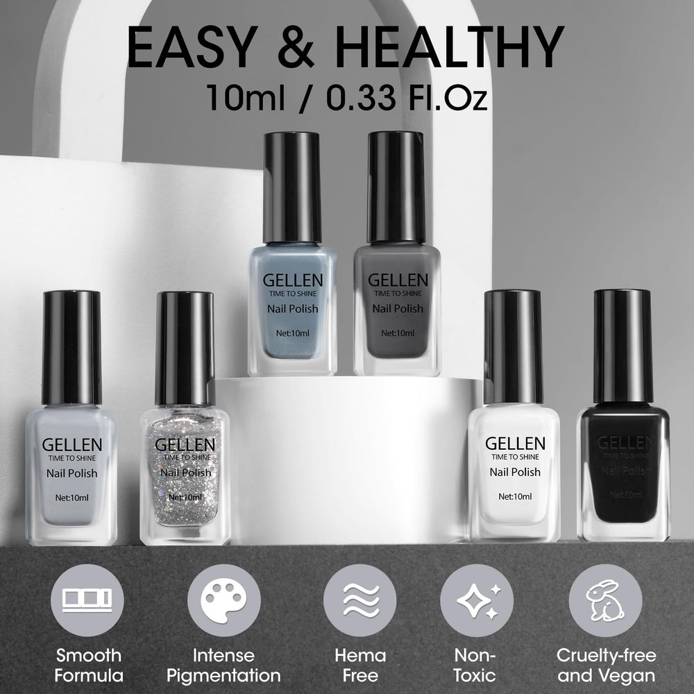 GELLEN Esmalte pizarra para combinaciones discretas y elegantes.