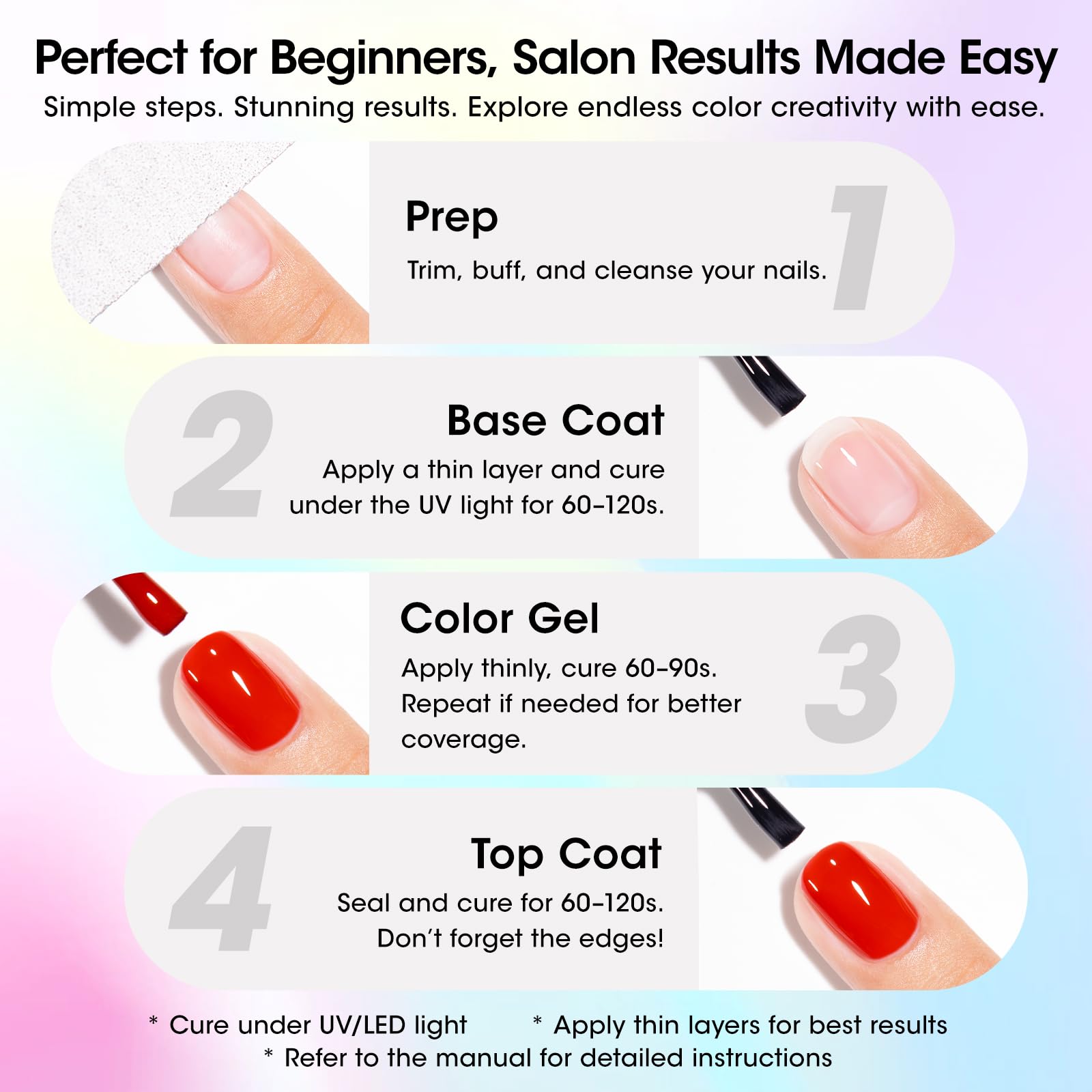 GELLEN gift-ready gel polish kit suitable for gifting