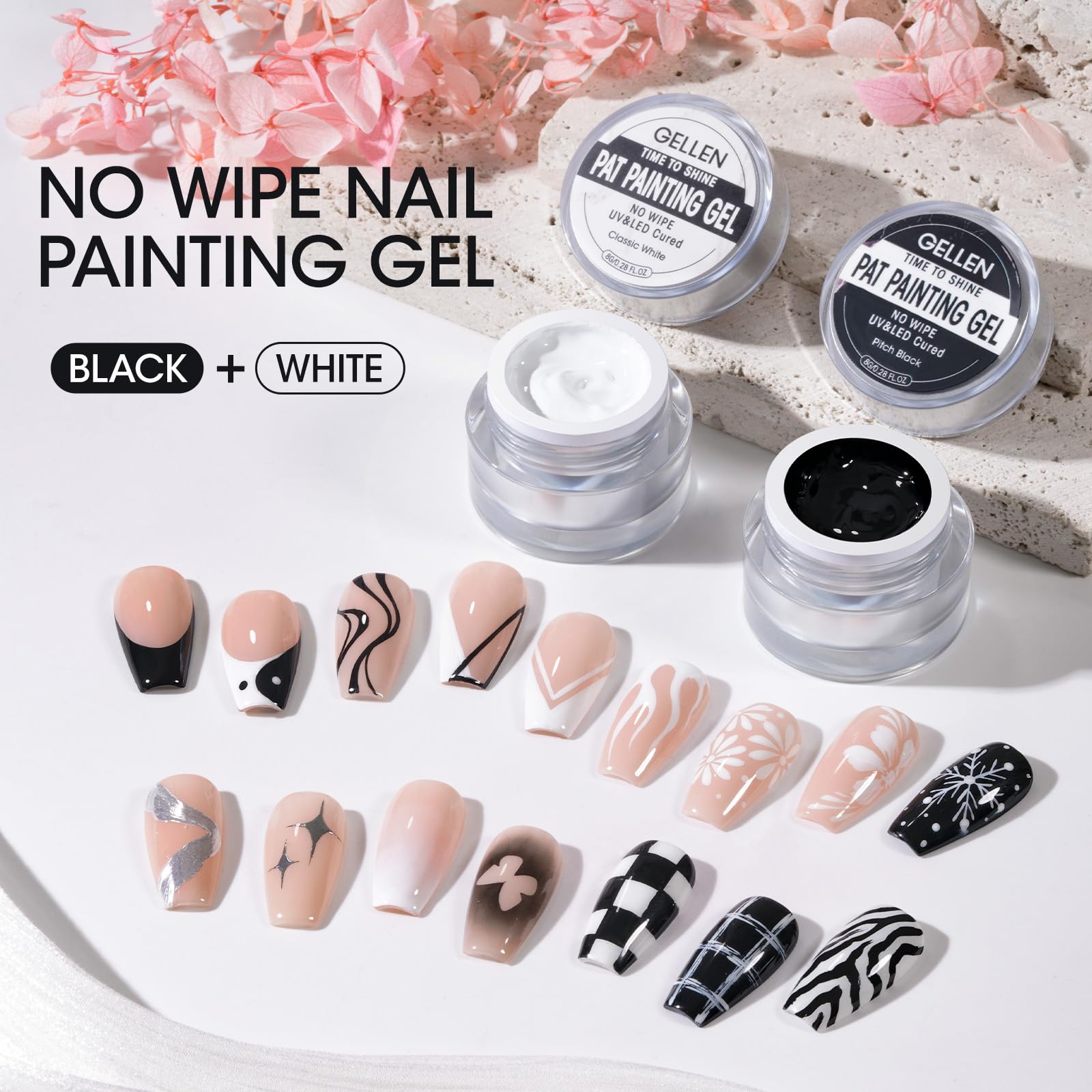 GELLEN gradient and ombre gel for seamless color blends