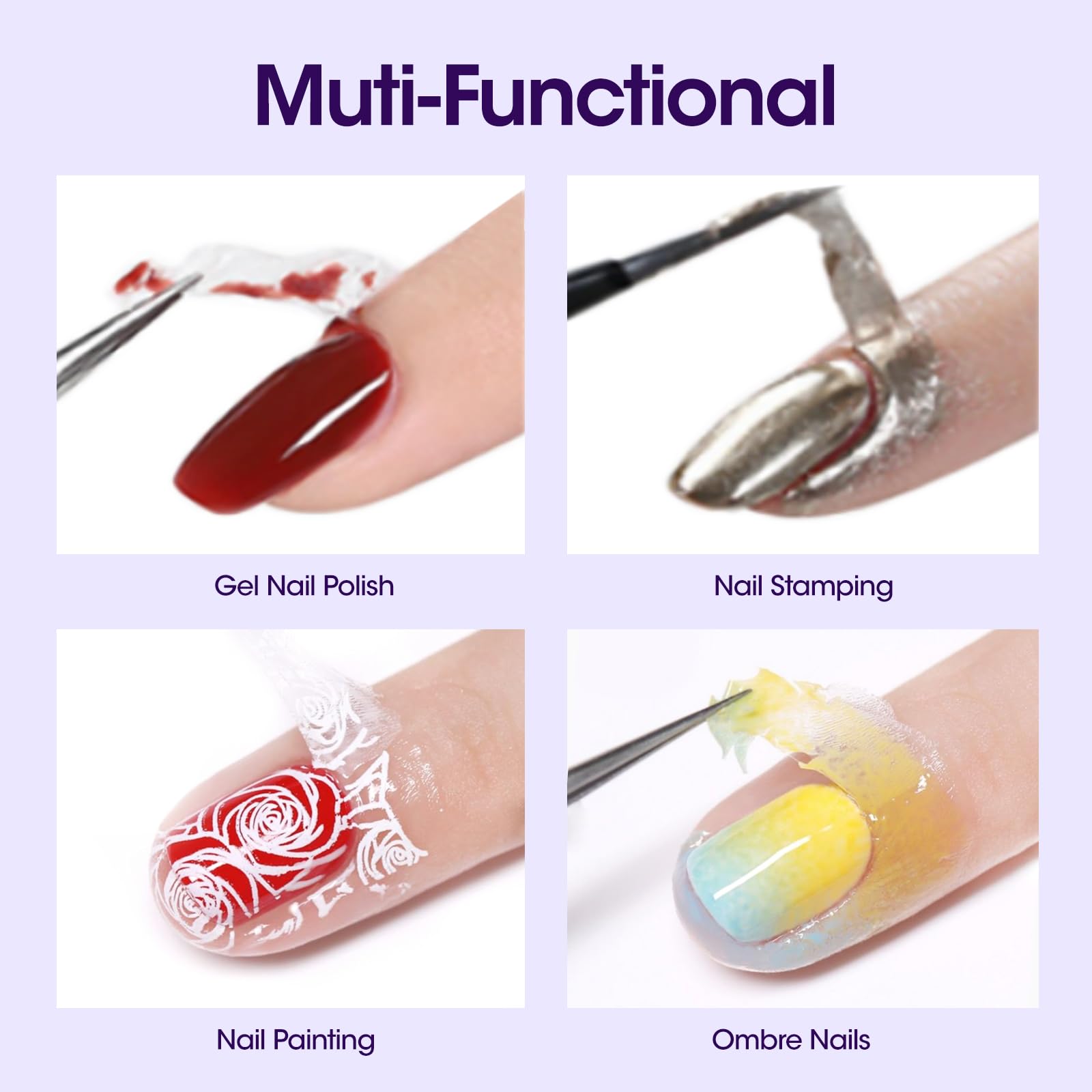 GELLEN Latex para uñas, ideal para manicuras en casa con resultados controlados.