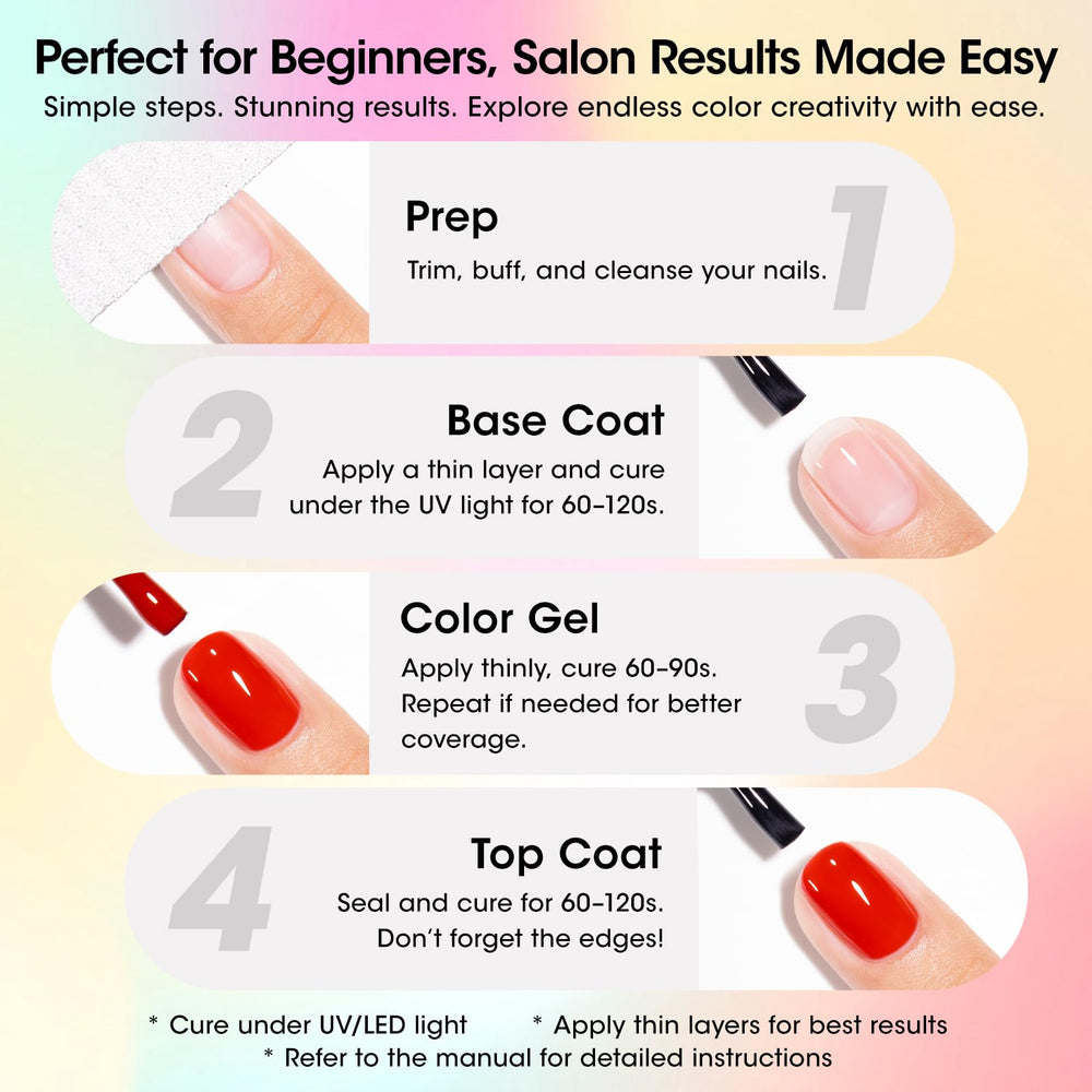 Gellen-manicura-en-casa: kit completo para experimentar uñas en casa con seguridad.