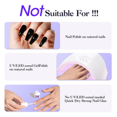 GELLEN remover compatible with UV/LED glue on nails.