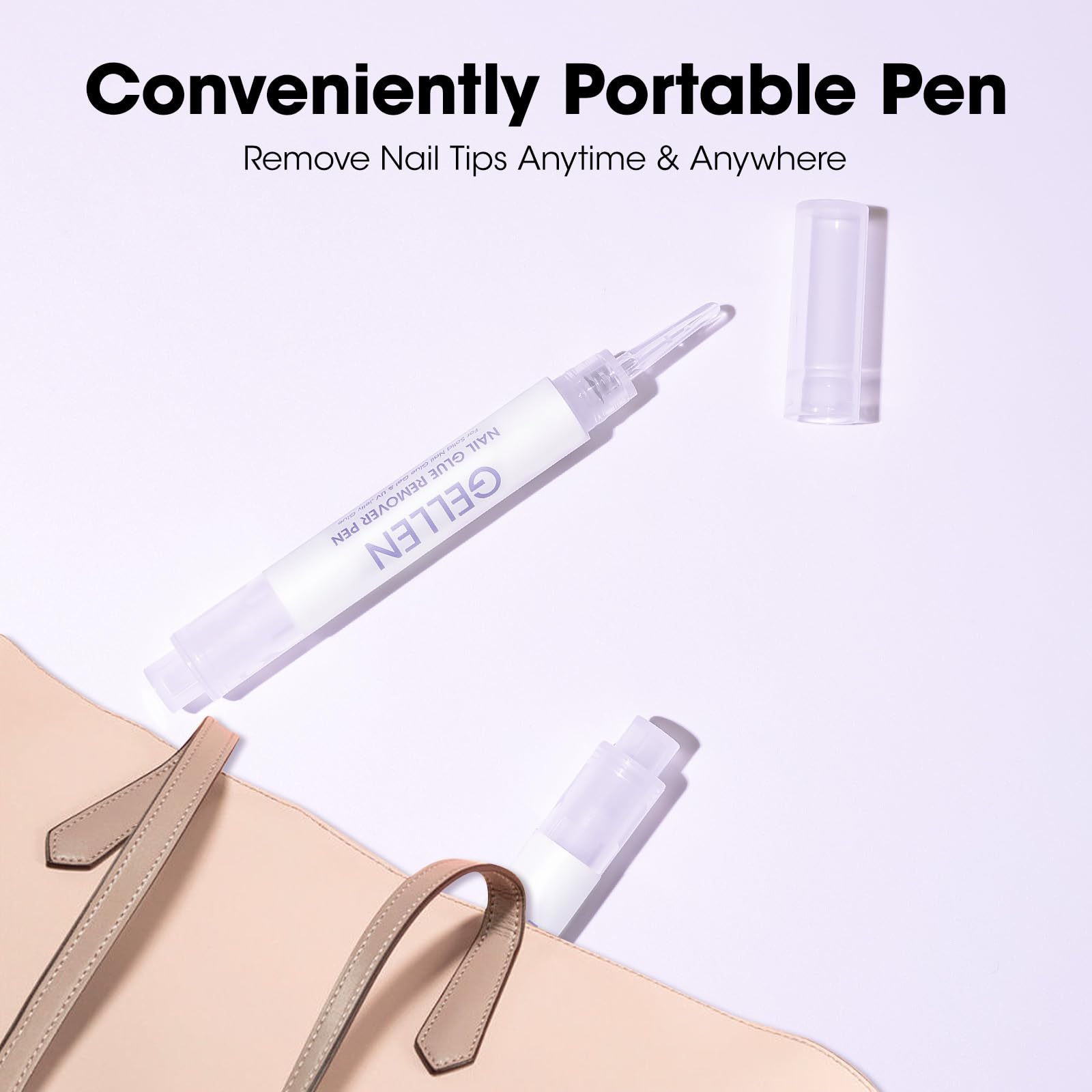 GELLEN removedor de uñas instrucciones simples para retirar uñas falsas.