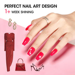 Set de seis esmaltes GELLEN, colores variados para looks diarios