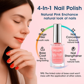 GELLEN vegan and toxin-free formula designed for sensitive nails and safe use.