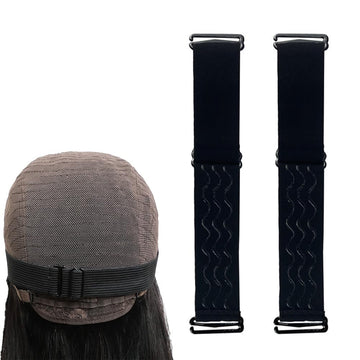 GELXGRIT banda elástica ajustable para pelucas, paquete de tres para ajuste personalizado.