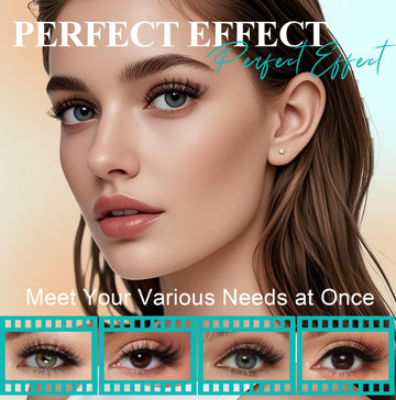 GEMERRY 360° adjustable brush head fits various eye shapes