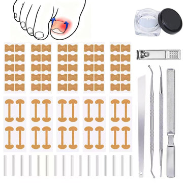 Gemsanva kit corrector uña encarnada listo para uso doméstico y alivio suave.